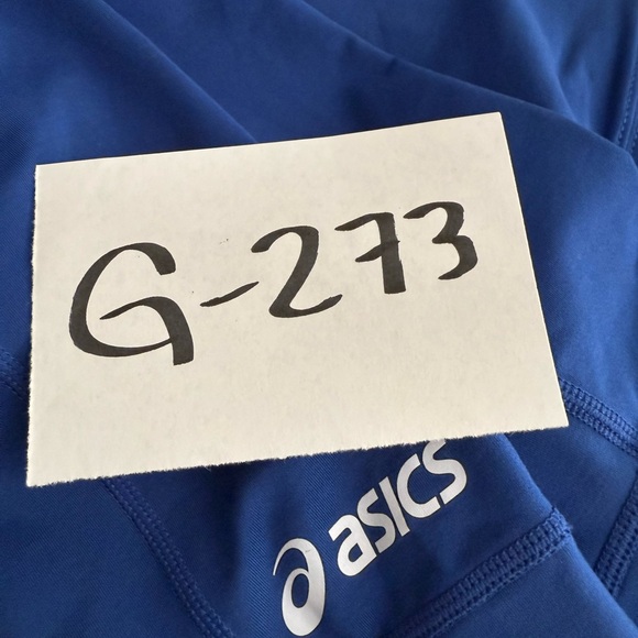 ASICS Leg Balance Blue Leggings Size S - Picture 10 of 10